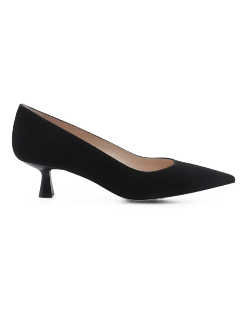 Stuart Weitzman Stuart Sculpt suede pumps - Schwarz Schwarz