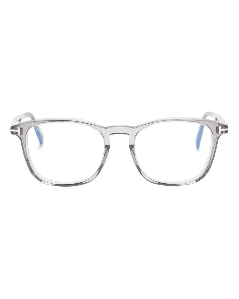 Tom Ford Brille mit transparentem Gestell - Grau Grau