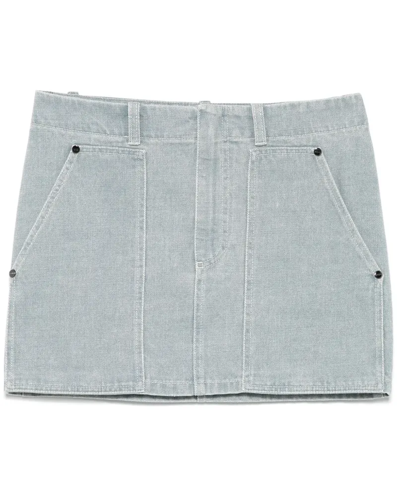 Fendi Roma Minirock - Blau Blau