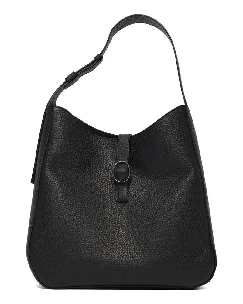 Orciani Gea Soft Schultertasche - Schwarz Schwarz