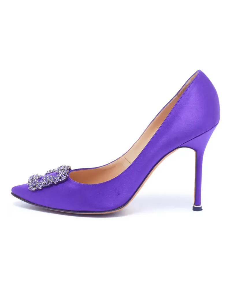 Manolo Blahnik Hangisi Pumps - Violett Violett