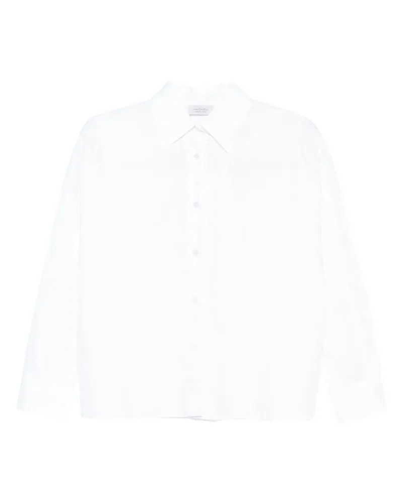 MAZZARELLI Button-down-Hemd aus Baumwolle - Weiß Weiß