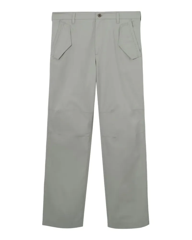 Burberry Cargohose aus Twill - Grau Grau