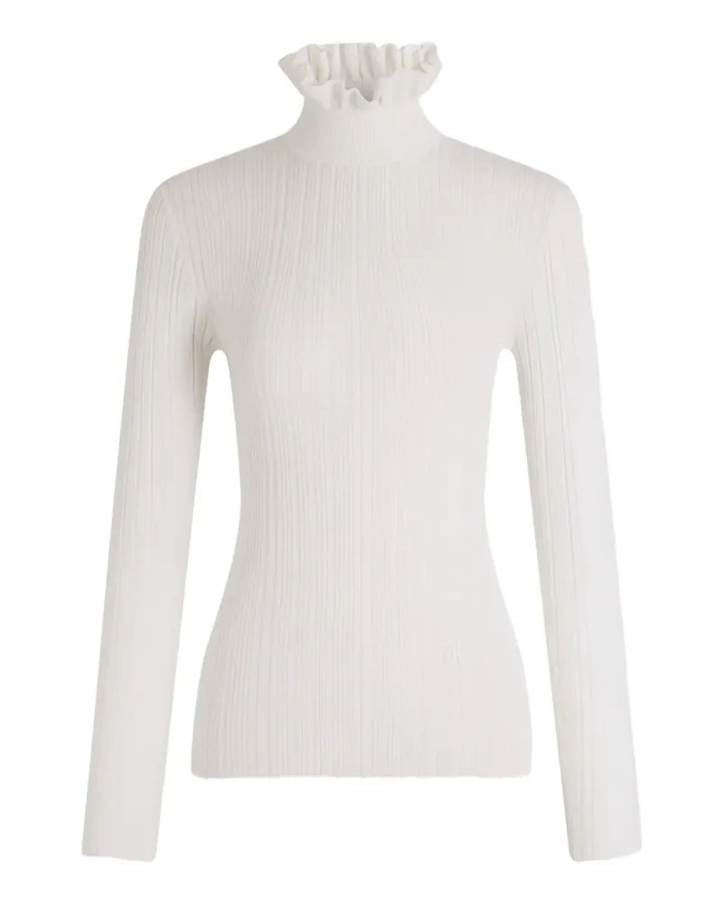 Patou Pullover mit Rüschenborten - Nude Nude
