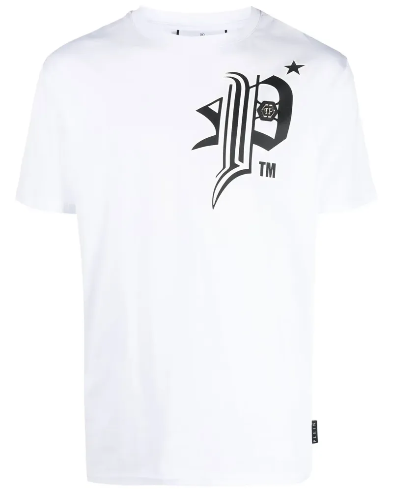 Philipp Plein Gothic Plein T-Shirt - Weiß Weiß