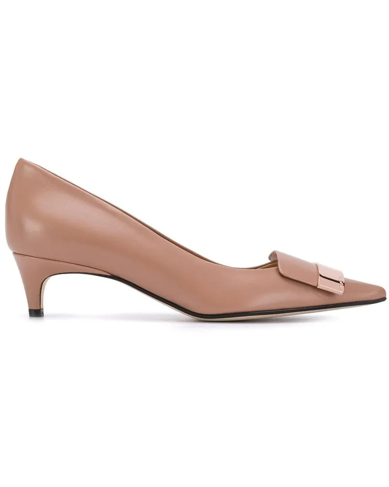 Sergio Rossi Verzierte Pumps - Rosa Rosa