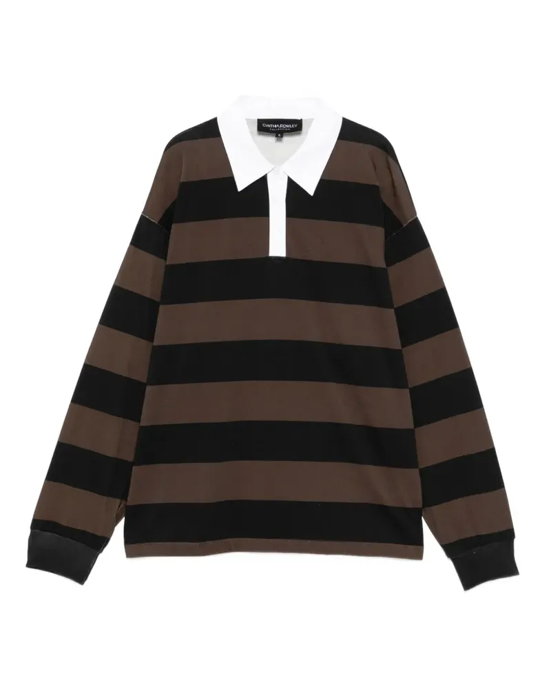Cynthia Rowley Ardie polo shirt - Braun Braun