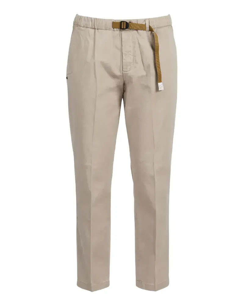 PLAN C Plissierte Hose mit Gürtel - Nude Nude