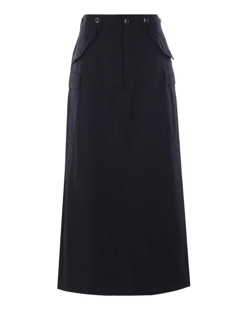 Junya Watanabe flap-pocket skirt - Schwarz Schwarz