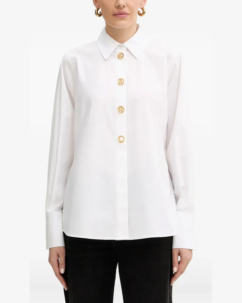 Karl Lagerfeld button shirt - Weiß Weiß