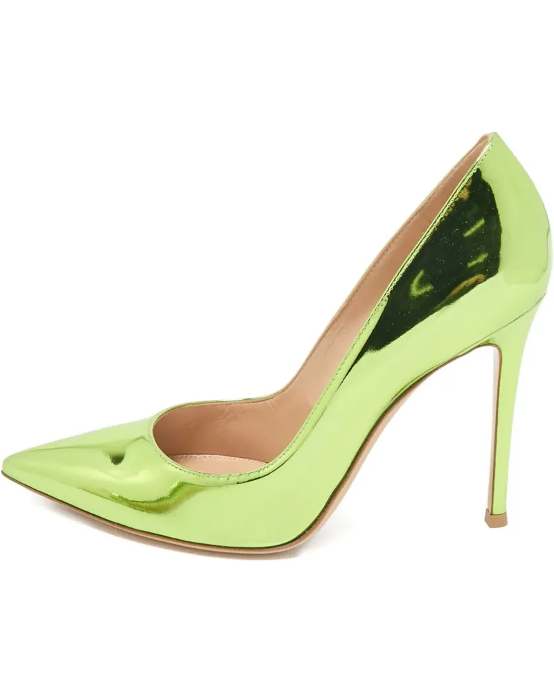 Gianvito Rossi Gianvito Pumps mit spitzer Kappe 105mm - Grün Grün