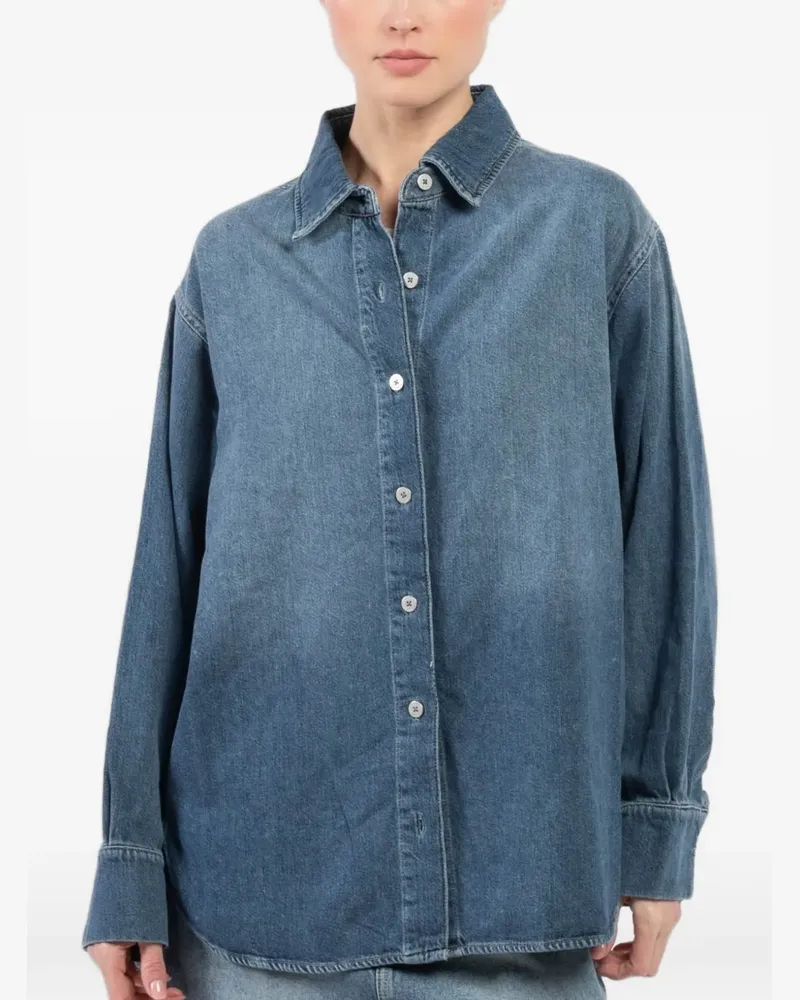 DL1961  buttoned denim shirt - Blau Blau
