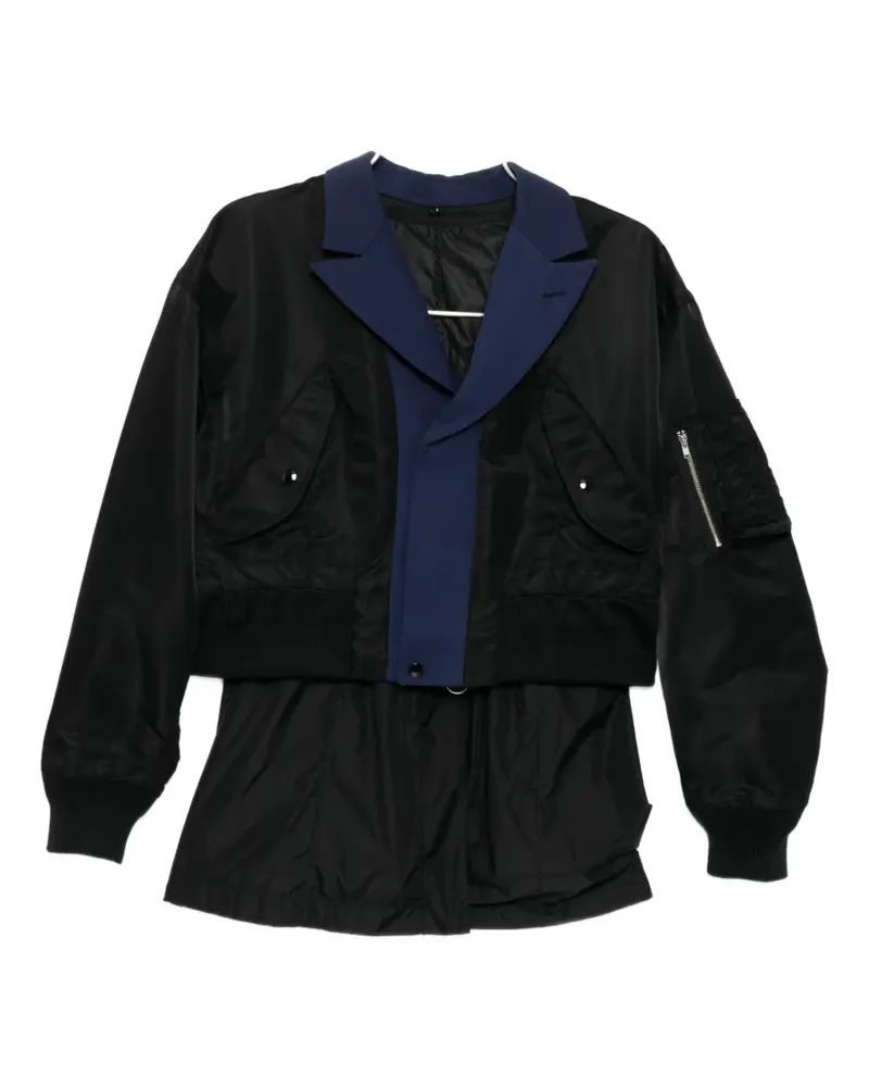 Toga Jacke aus Twill - Schwarz Schwarz