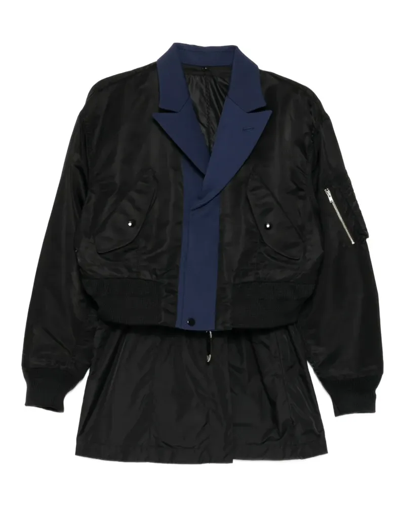 Toga Jacke aus Twill - Schwarz Schwarz