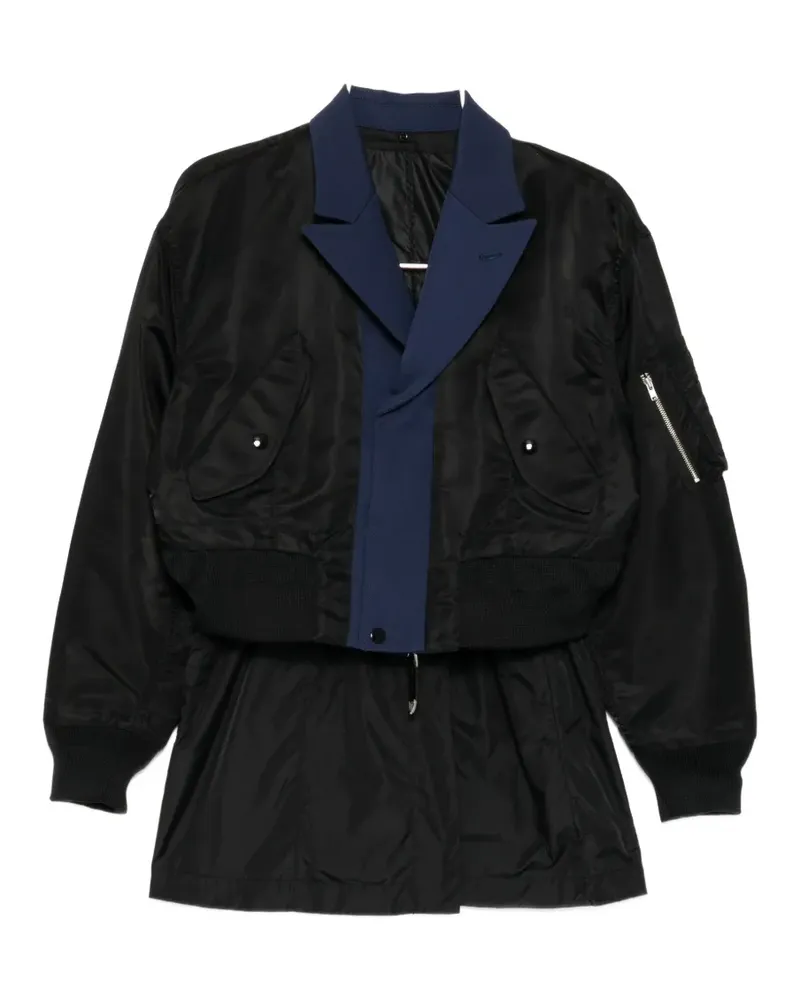 Toga Jacke aus Twill - Schwarz Schwarz