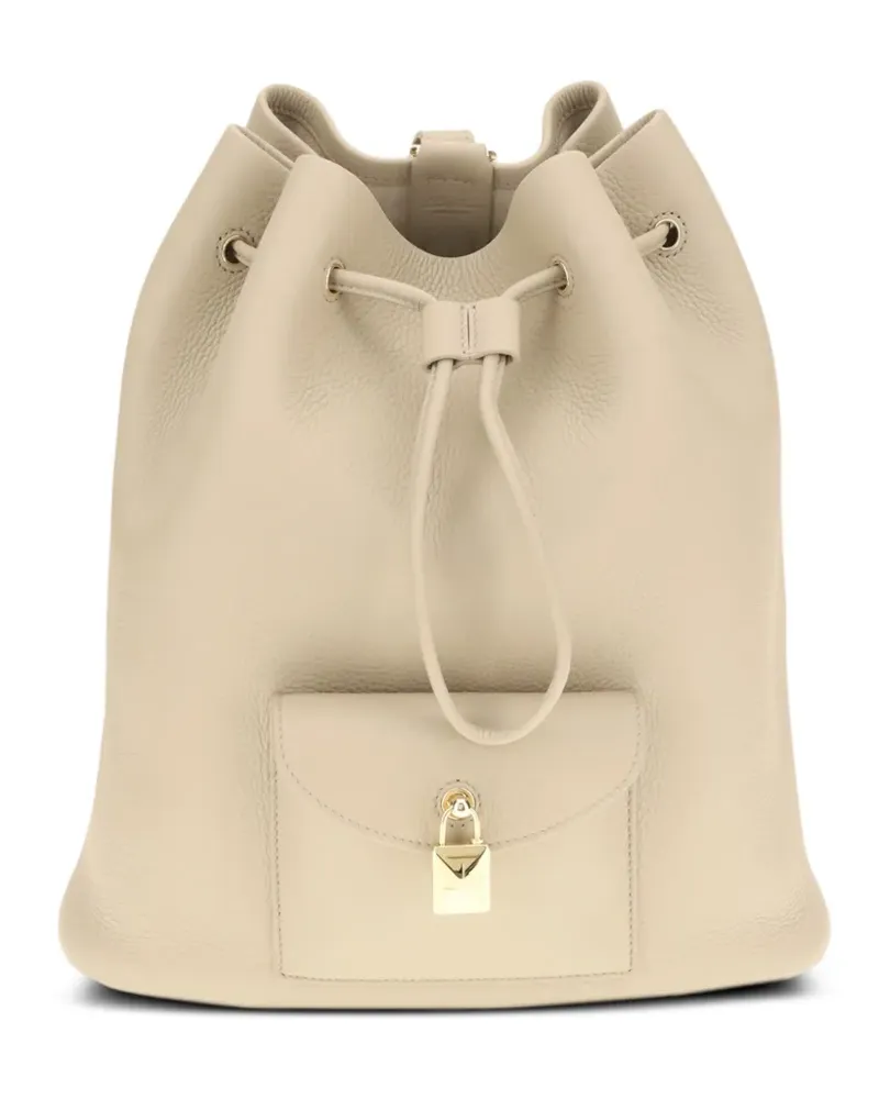 Loro Piana Extra Rucksack mit Kordelzug - Nude Nude