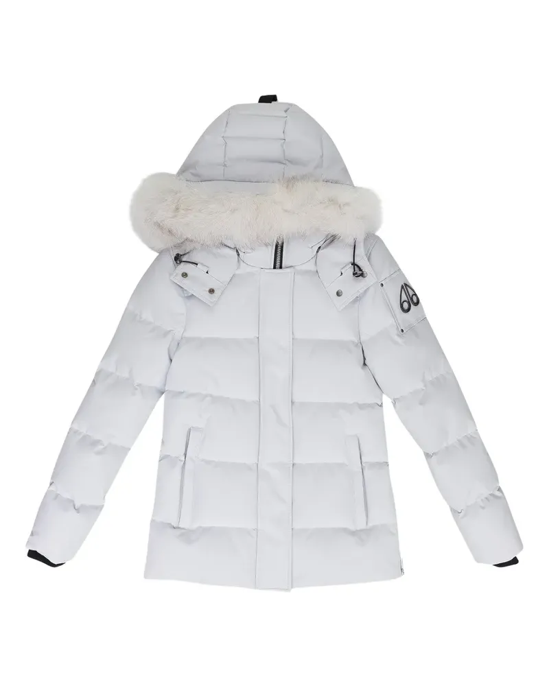 Moose Knuckles Cloud 3Q F zip fastening puffer jacket - Grau Grau