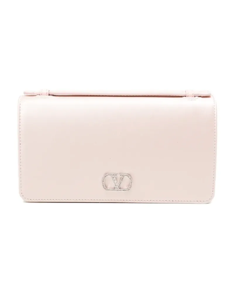 Valentino Garavani VLogo Signature crossbody bag - Rosa Rosa