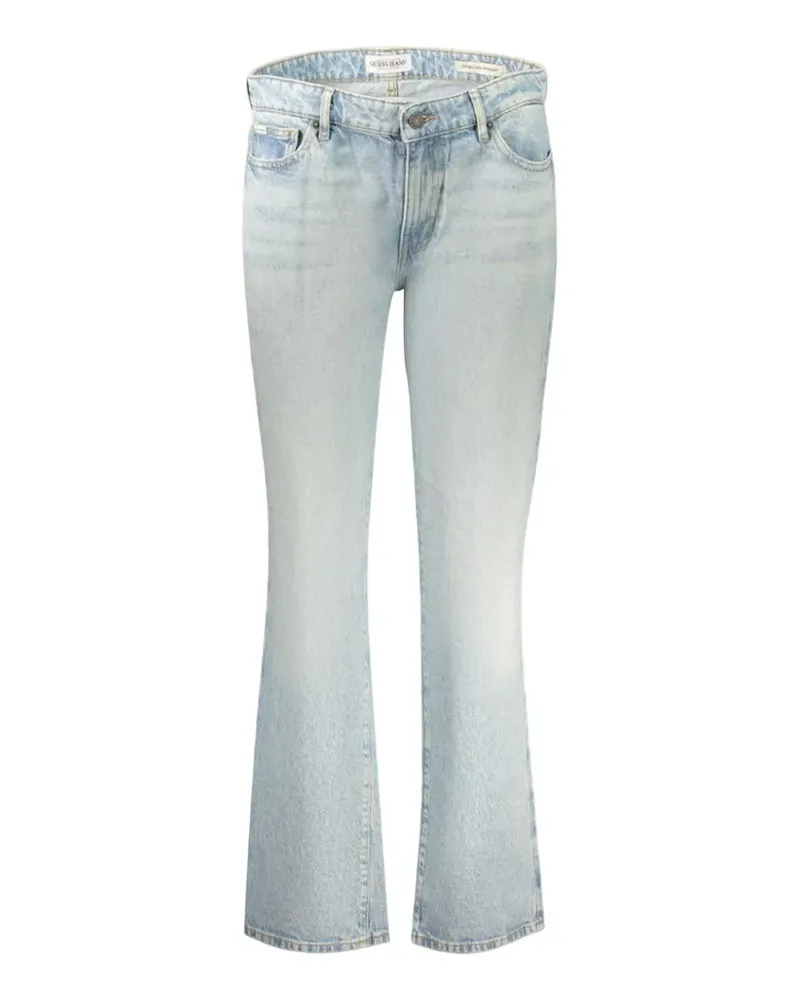 Guess washed-effect straight-leg jeans - Blau Blau