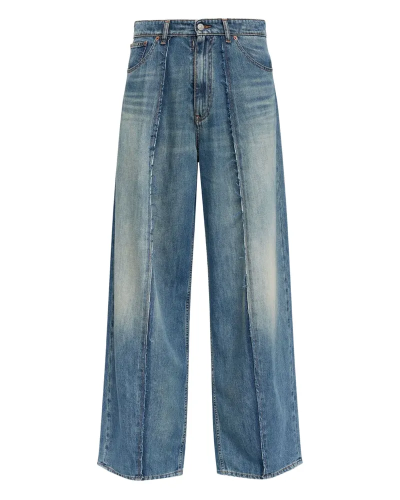 Maison Margiela Jeans mit Einsätzen - Blau Blau