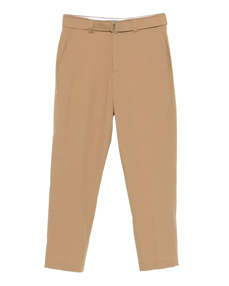 Low Brand belted trousers - Nude Nude