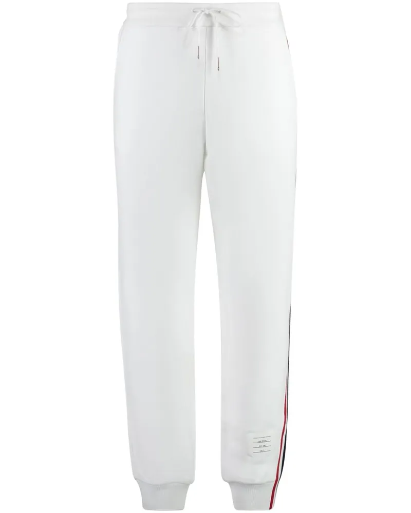 Thom Browne Jogginghose mit Streifen - Weiß Weiß