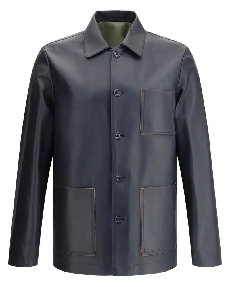 Valstar Luke Lederjacke Blau