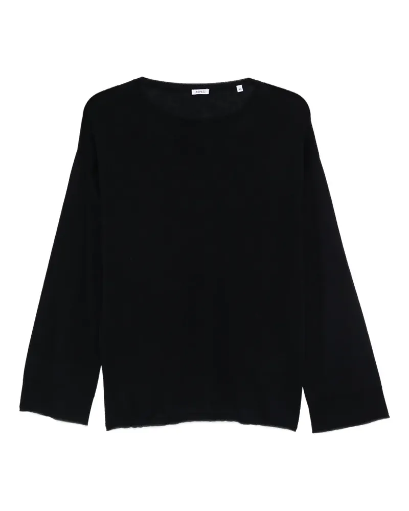 ASPESI Langärmeliger Pullover - Blau Blau