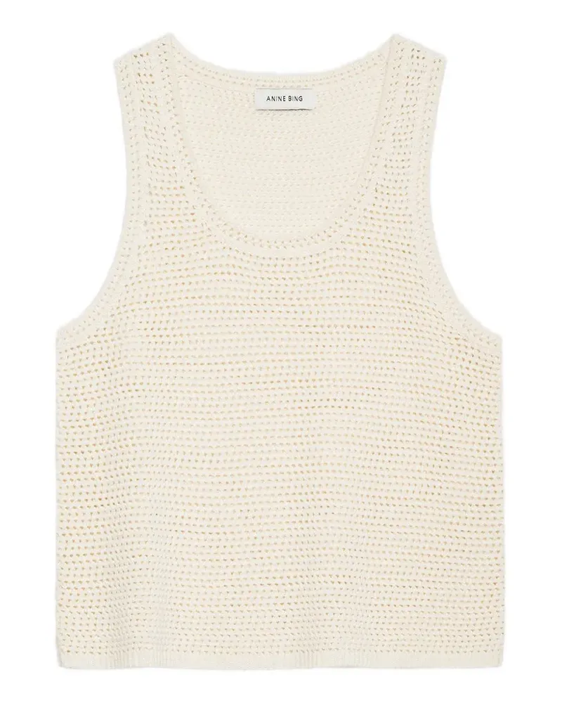 Anine Bing Gehäkeltes Arie Tanktop - Nude Nude