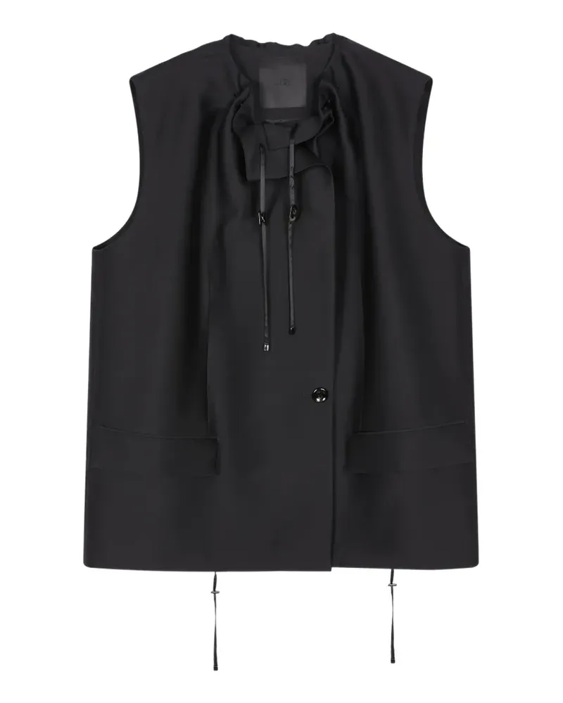 JNBY Weste im Deconstructed-Look - Schwarz Schwarz