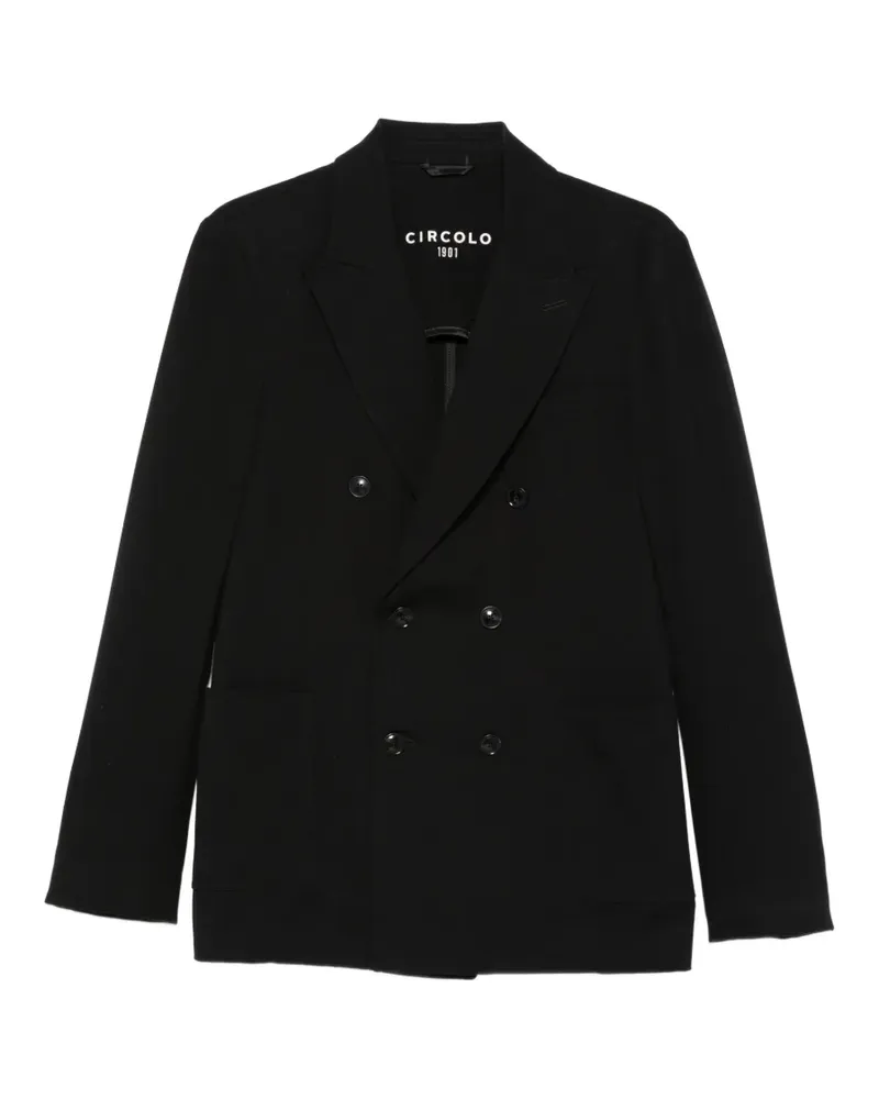 CIRCOLO 1901 double-breasted blazer - Schwarz Schwarz