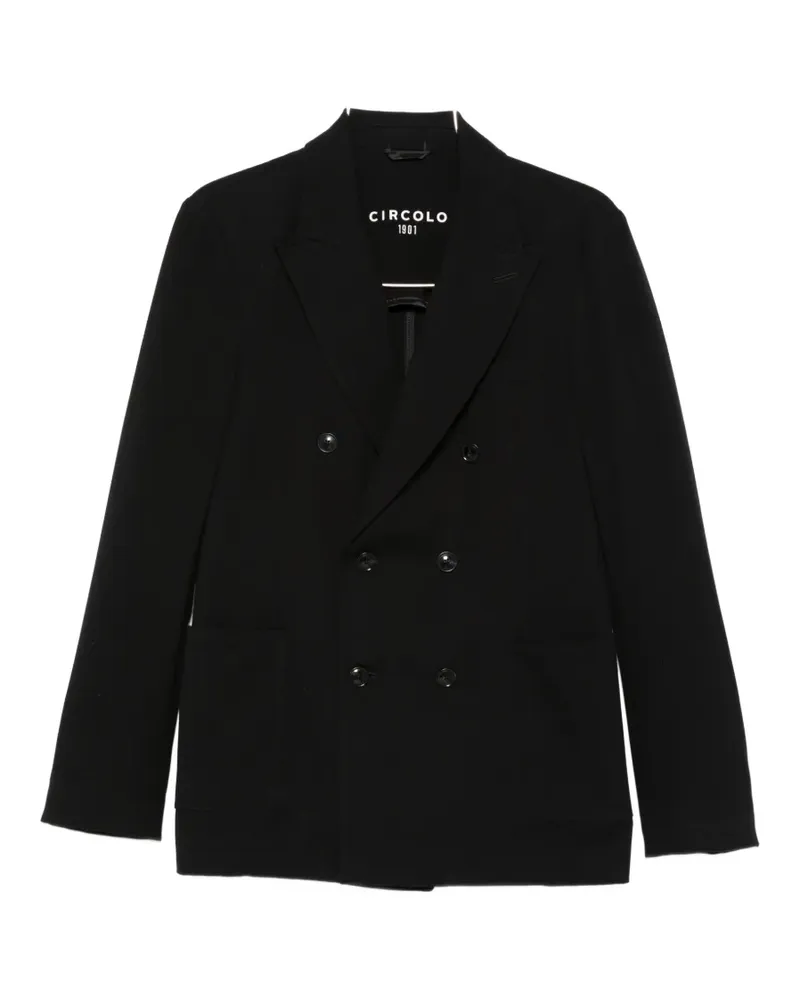 CIRCOLO 1901 double-breasted blazer - Schwarz Schwarz