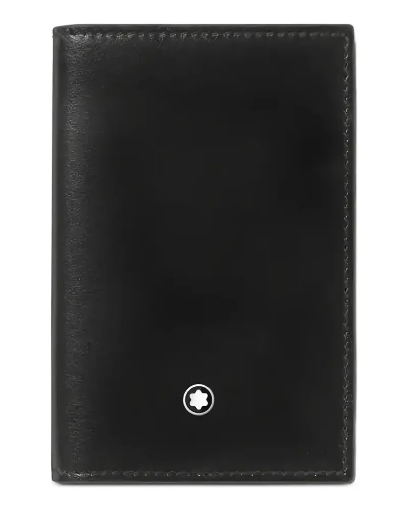 Montblanc Kartenetui mit Logo-Schild - Schwarz Schwarz