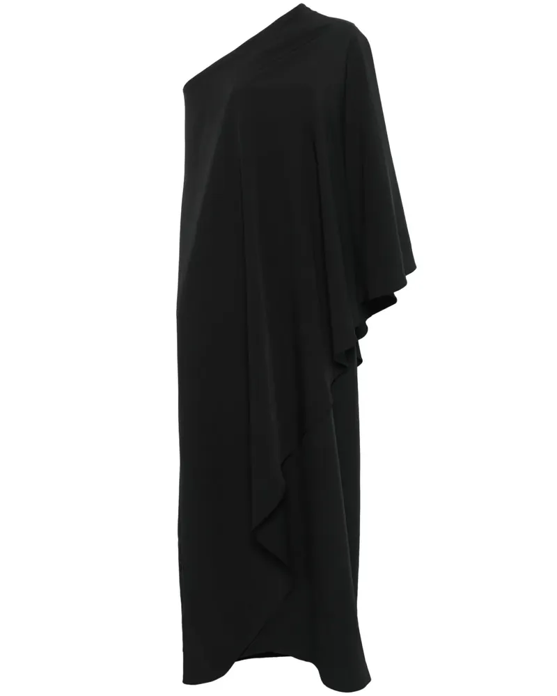 ALCHEMY x Lia Aram asymmetrisches Maxikleid - Schwarz Schwarz