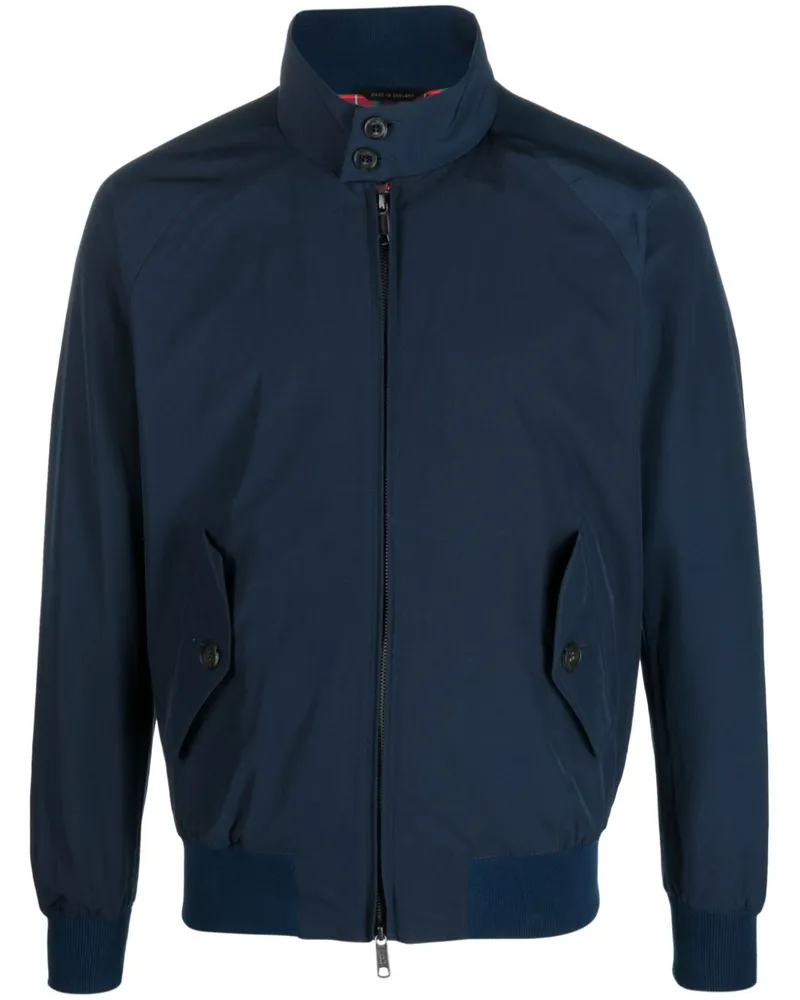 Baracuta Bomberjacke mit Reißverschluss - Blau Blau