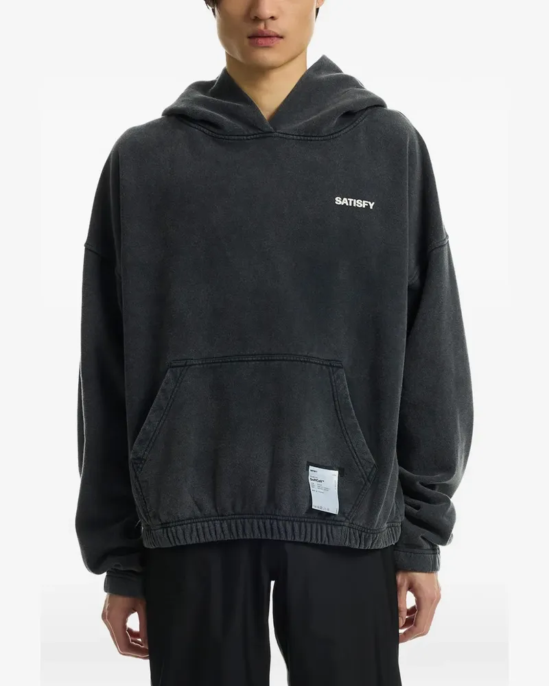 Satisfy Hoodie mit Logo-Detail - Grau Grau