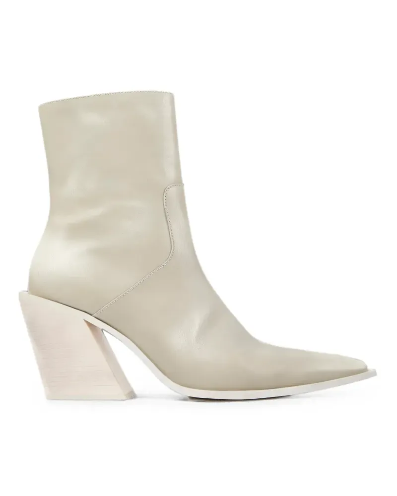 Camper Escandalo Stiefel mit eckiger Kappe - Nude Nude