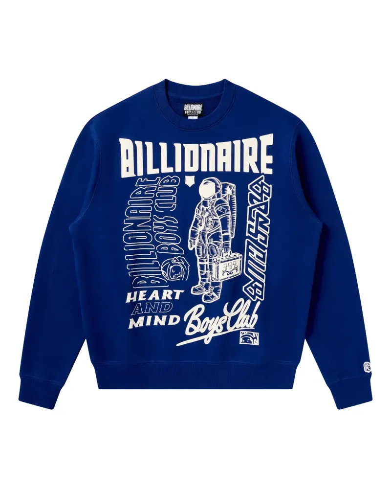 Billionaire Boys Club logo-print sweatshirt - Blau Blau