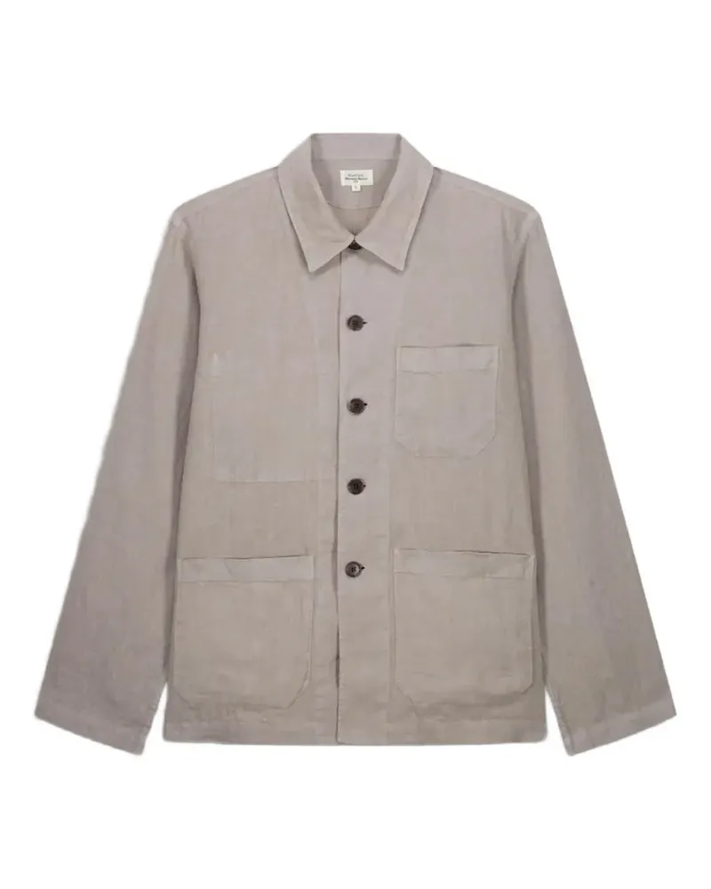 Hartford Perry patch-pocket jacket - Nude Nude