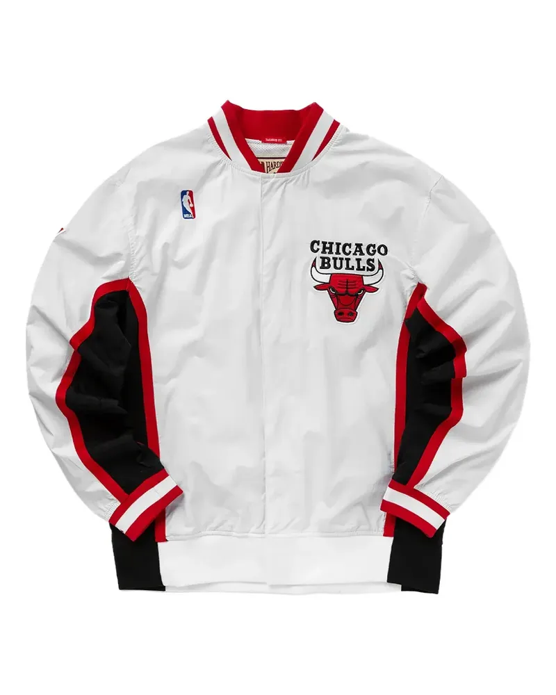 Mitchell & Ness x NBA 1996 Chicago Bulls Jacke - Weiß Weiß