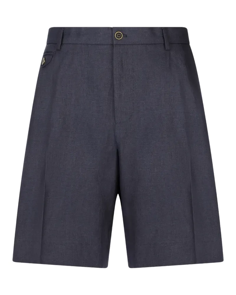 Dolce & Gabbana Shorts aus Leinen - Blau Blau