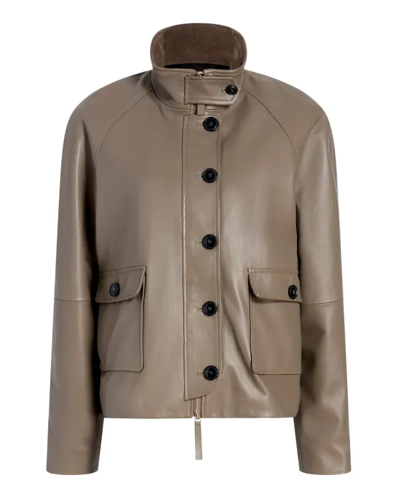 Proenza Schouler Gio Jacke mit geknöpften Taschen - Nude Nude