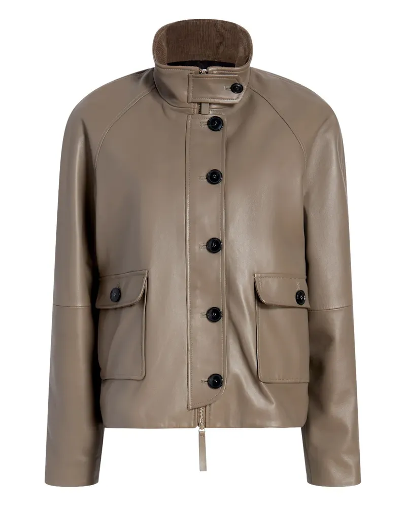 Proenza Schouler Gio Jacke mit geknöpften Taschen - Nude Nude