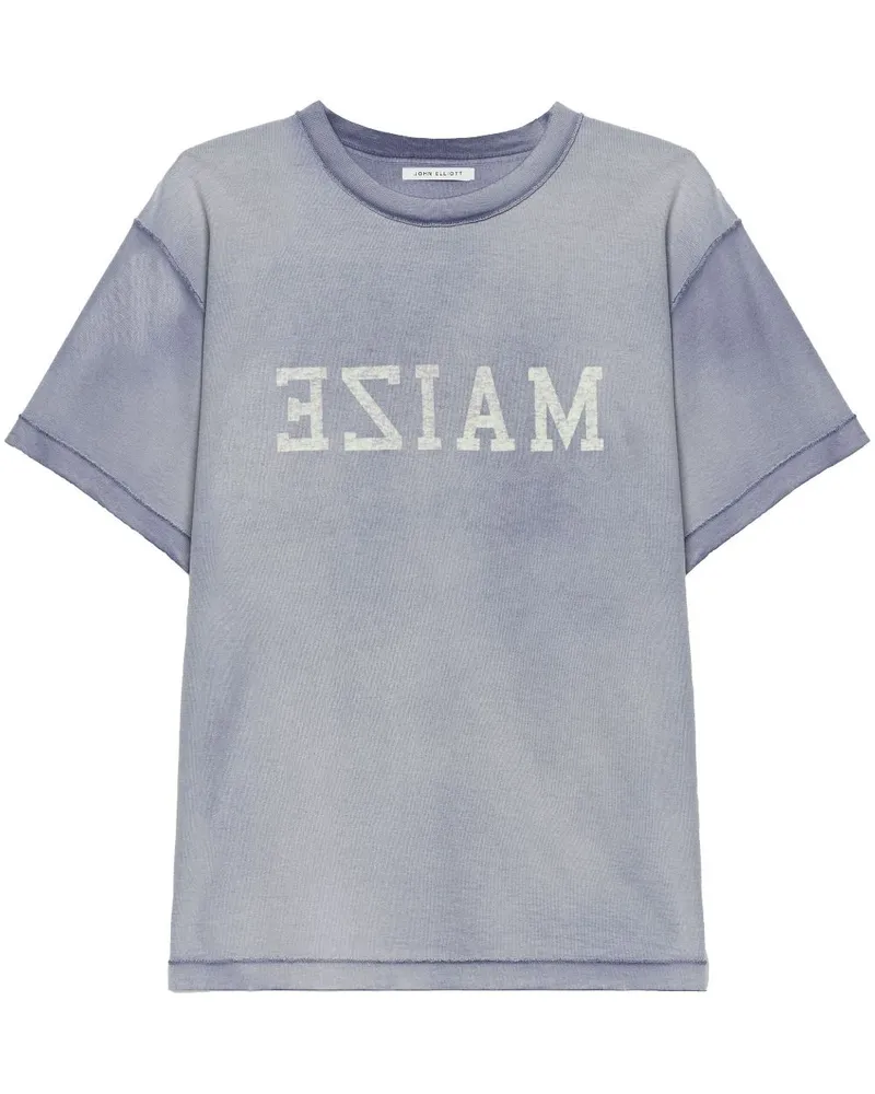 John Elliott + Co Rush T-Shirt - Violett Violett