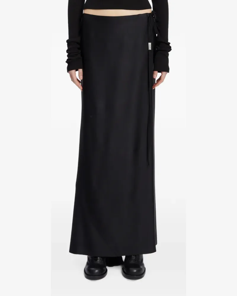 Ann Demeulemeester Eveline maxi skirt - Schwarz Schwarz