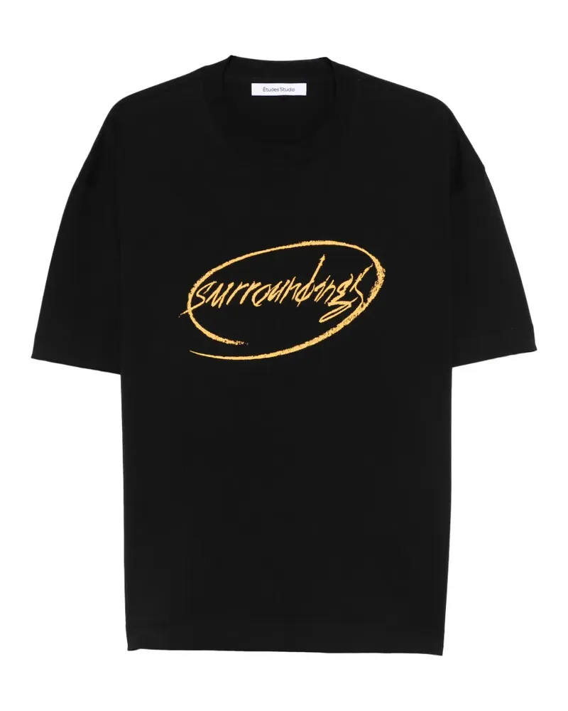 Études Studio Surroundings T-shirt - Schwarz Schwarz