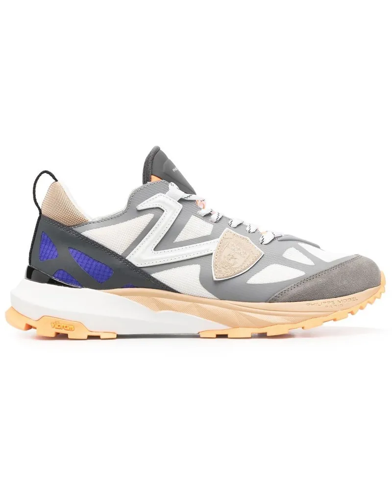 Philippe Model ROCX Sneakers aus Wildleder - Grau Grau