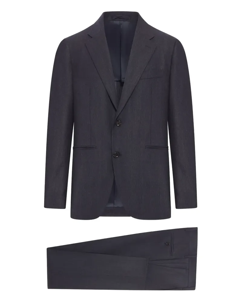 LARDINI Einreihiger Anzug - Blau Blau