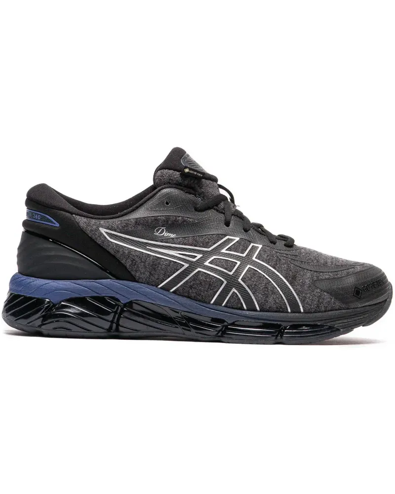 Asics x Dime GEL-Quantum 360 VIII GTX "Black/Blue" Sneakers - Schwarz Schwarz