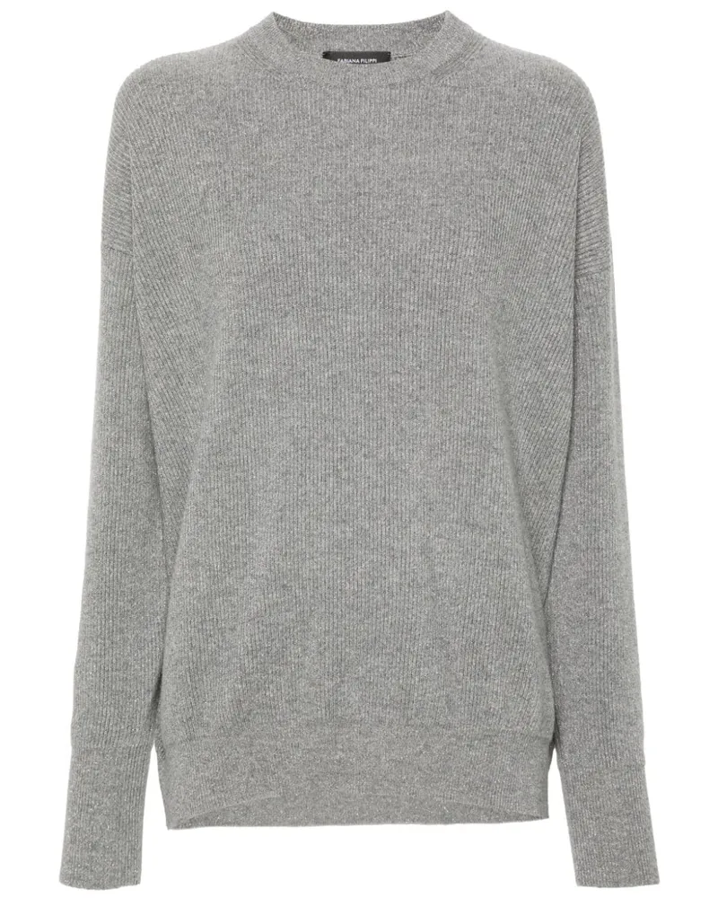 Fabiana Filippi Platinum Pullover - Grau Grau